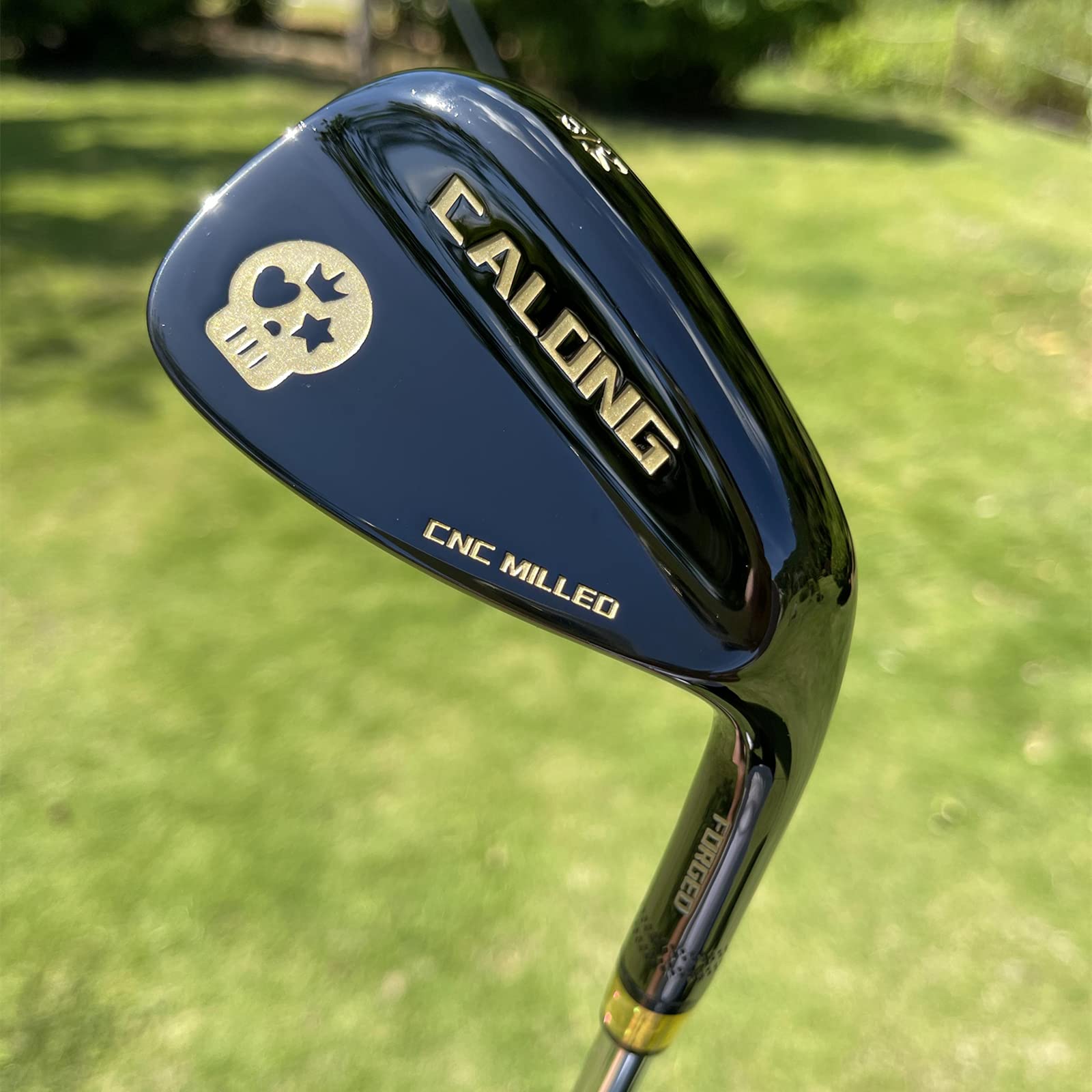 1本 男性用右利き用ゴルフサンドウェッジ、CNC彫刻、7度用、48/50/52